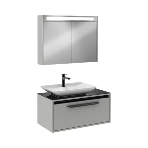 Isvea Bella 90cm Takım Gri