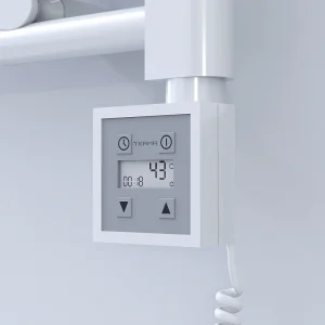 Ktx3 Havlupan Rezistansı Kontrol Paneli Spiral Kablolu Beyaz