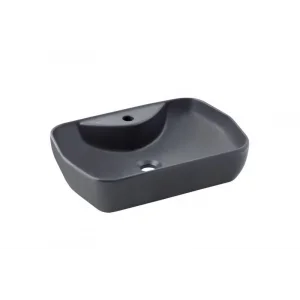 Lucıda Tezgahüstü Mat Antrasit Bat. Del. Lav.55Cm.