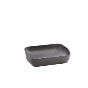 Lucıda Tezgahüstü Mat Antrasit Lavabo(55Cm)