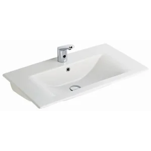Luna Flat Lavabo 80 Cm. Mob.Geçmeli H-Extra