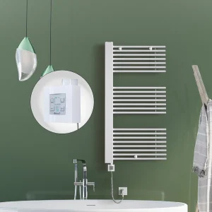 MALE Elektrikli Havlupan 600x1190  Beyaz (KTX4 Termostat) 1000W Spiral Kablolu