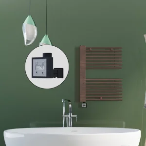 MALE Elektirikli Havlupan 600x800  Ahşap  (KTX3 Termostat) 600W Spiral Kablolu