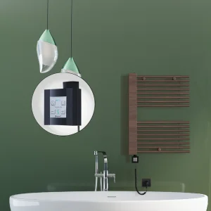 MALE Elektirikli Havlupan 600x800  Ahşap  (KTX4 Termostat) 600W Spiral Kablolu