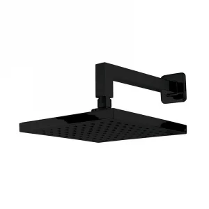 Newarc Corner Duş Başlığı Siyah