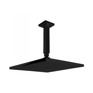 Newarc Corner Duş Başlığı Siyah