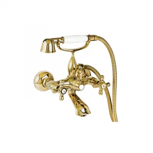 Newarc Nostalgıc Banyo Bataryası Altın