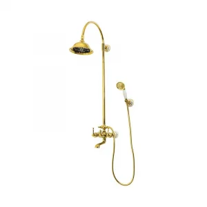 Newarc Pera Bataryalı Duş Ünitesi Altın