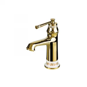 Newarc Pera Lavabo Bataryası Altın