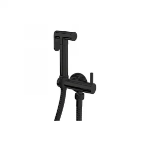 Newarc Spiralli Taharat Musluğu Siyah