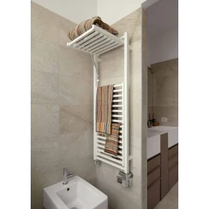 Stendy Elegance Raflı Havlupan 580x1305 Beyaz