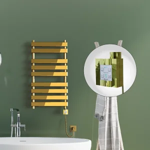 TAHITI Elektrikli Havlupan 500x1300 Altın  (KTX4 Termostat) 600W Spiral Kablolu