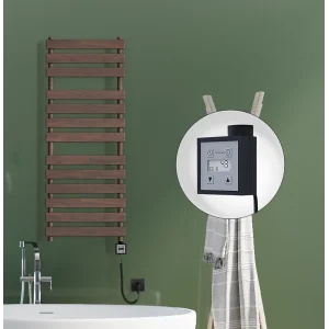 TAHITI Elektrikli Havlupan 500x950 Ahşap   (KTX3 Termostat) 600W Spiral Kablolu