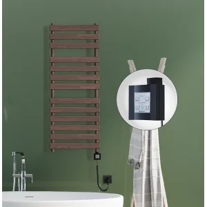 TAHITI Elektrikli Havlupan 500x950 Ahşap   (KTX4 Termostat) 600W Spiral Kablolu