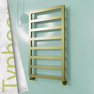 TYPHOON Paslanmaz Çelik Havlupan 600x1020 Satine Altın