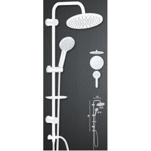 Valtemo VS-5940 Raınmax Pure White Raın Duşu Seti