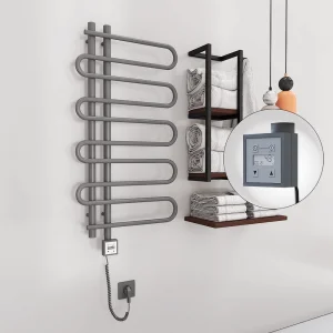 ZANTE Elektrikli Havlupan 500x1000  Antrasit (KTX3 Termostat) 300W Spiral Kablolu