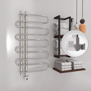 ZANTE Elektrikli Havlupan 500x1000  Krom (KTX1 Termostat) 200W