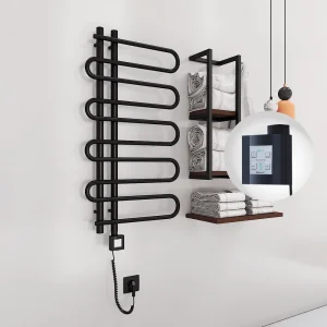 ZANTE Elektrikli Havlupan 500x1000  Siyah (KTX4 Termostat) 300W Spiral Kablolu