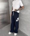 NKE BÜYÜK LOGO BAGGY EŞOFMAN LACİVERT