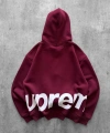 SUPREME OVERSİZE HIRKA BORDO