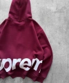 SUPREME OVERSİZE HIRKA BORDO