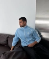 ADDS OVERSİZE HIRKA MAVİ