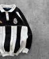 MADRİD OVERSİZE POLO SWEATSHİRT SİYAH
