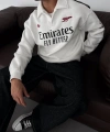 ARSENAL PREMIUM POLO SWEATSHİRT BEYAZ