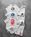 BAPE ŞORTLU TAKIM BEYAZ