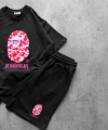 BAPE ŞORTLU TAKIM SİYAH