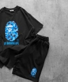 BAPE ŞORTLU TAKIM SİYAH