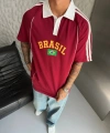 BREZILYA OVERSIZE TSHIRT KIRMIZI