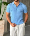 CASUAL TRİKO POLO YAKA BEBE MAVİSİ
