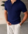 CASUAL TRİKO POLO YAKA LACİ