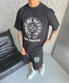 LOS OVERSİZE ŞORTLU TAKIM SİYAH