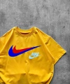 ÇİFT NK LOGO TSHİRT SARI