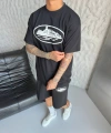 CORTE ŞORTLU TAKIM SİYAH