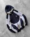 Double Logo Oversize Hırka Lacivert