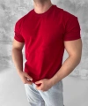 KOLLAR DAR KESİM BİSİKLET YAKA KIRMIZI