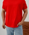 KOLLAR DAR KESİM BİSİKLET YAKA KIRMIZI