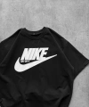 NK LOGO OVERSİZE TSHİRT SİYAH