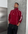 NKE FERMUARLI SWEATSHİRT KIRMIZI