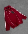 NKE FERMUARLI SWEATSHİRT KIRMIZI