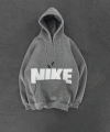 NKE OVERSİZE KAPÜŞONLU SWEATSHİRT GRİ