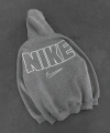 NKE OVERSİZE KAPÜŞONLU SWEATSHİRT GRİ