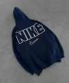 NKE OVERSİZE KAPÜŞONLU SWEATSHİRT LACİVERT