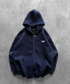 SIRT BASKILI OVERSIZE FERMUARLI HIRKA LACIVERT