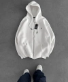 Plo Oversize Hırka Beyaz