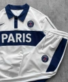 POLO YAKA PARİS TAKIM BEYAZ